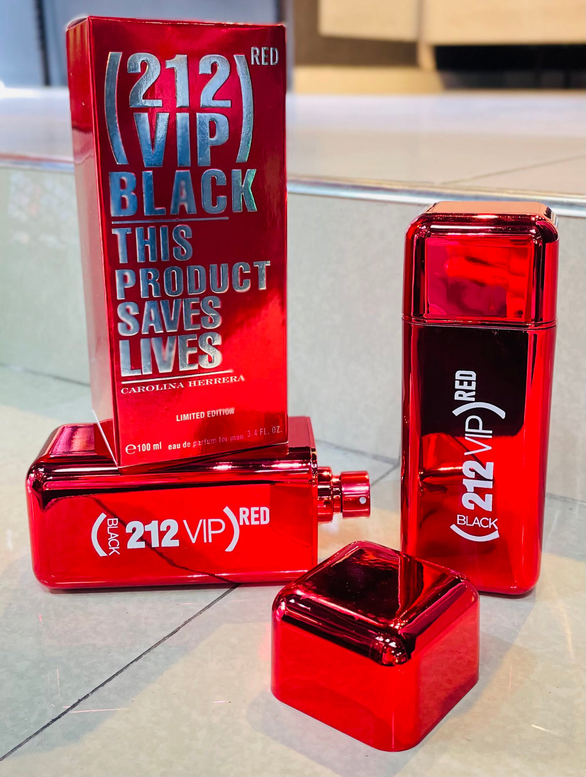 212 VIP Black Red de Carolina Herrera